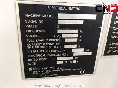 تراش سی ان سی دو محور Mori Seiki sl25ساخت ژاپن